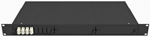 фото Кросс оптический стоечный  TopLAN КРС-Top-1U-08LC/U-OM2-BK в Уфе