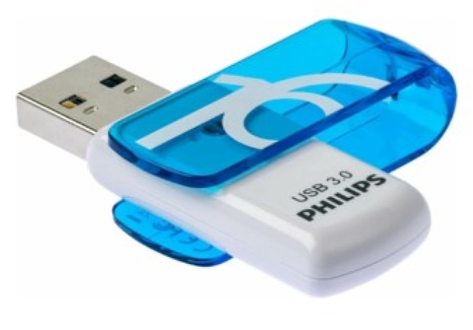

Накопитель USB 3.0 16GB Philips FM16FD00B/97 VIVID3.0, FM16FD00B/97