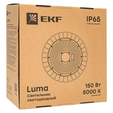 фото Светильник светодиодный промышленный для высоких пролетов EKF HIL-2102-150-120-5000 в Челябинске