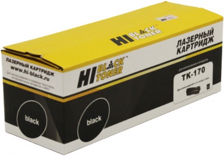 

Тонер-картридж Hi-Black 4010705725 (HB-TK-170) для Kyocera FS-1320D/1370DN/ECOSYS P2135d, 7,2K, 4010705725