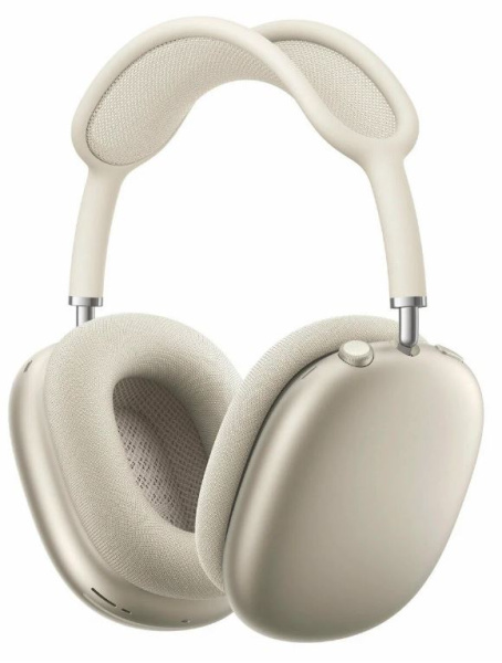 фото Беспроводные наушники Apple AirPods Max 2, Bluetooth, Охватывающие, Бежевый, [MHWL4]