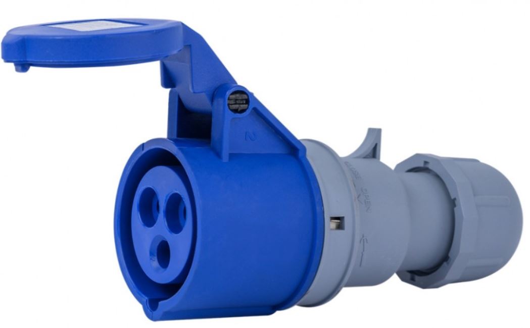 

Розетка переносная DEKraft 26130DEK 2Р+РЕ 16А 220В IP44 РП-103, 26130DEK