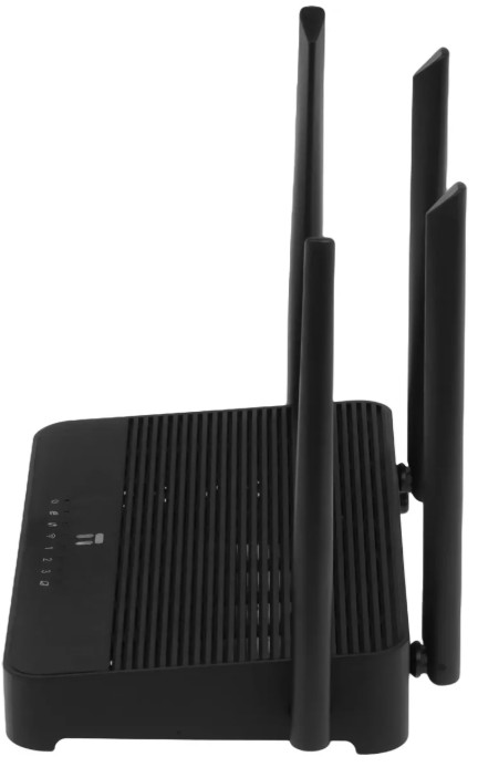 

Роутер Netis NX31 AX3000 10/100/1000BASE-TX черный, NX31