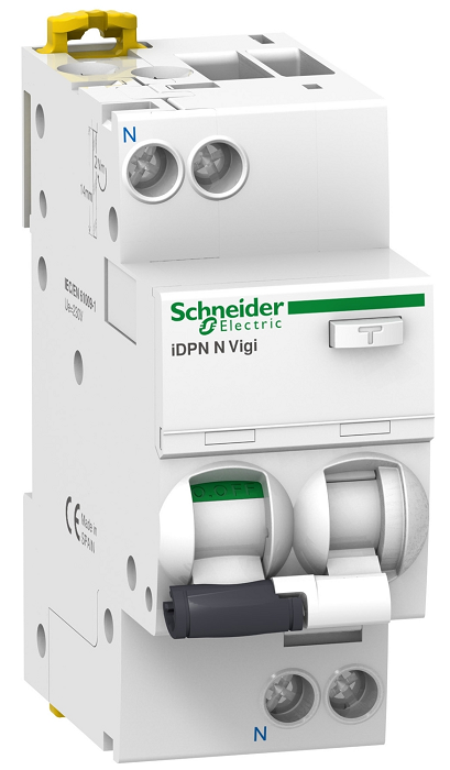 

Автоматический выключатель Schneider Electric A9D55604 дифференциальный 6KA 4A B 30MA AC, A9D55604