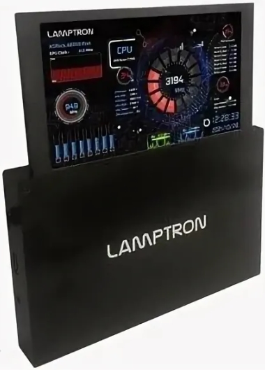 

Дисплей Lamptron LAMP-HM070L HM070 LIFT-PC Hardware Monitor-7"(RISE AND DOWN IN PC CASE), LAMP-HM070L