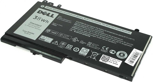 

Аккумулятор для ноутбука Dell Original DL5250-OR Latitude E5250. (11.1V 3230mAh) PN: RYXXH, DL5250-OR