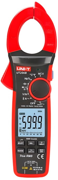 Изображение товара Токовые клещи UNI-T UT206B