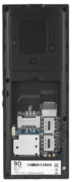 фото Мобильный телефон  BQ 1858 Barrel Green+Black в Уфе