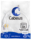 фото Кабель патч-корд U/UTP 5e кат. 1м Cabeus PC-UTP-RJ45-Cat.5e-1m-WH-LSZH