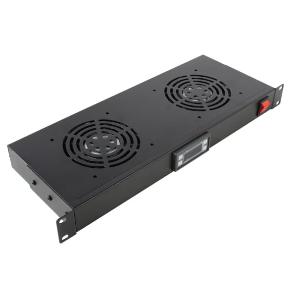 

Вентиляторный модуль 5bites FM-15 2*FANS/LCD/ТЕРМОСТАТ/1U/19", FM-15