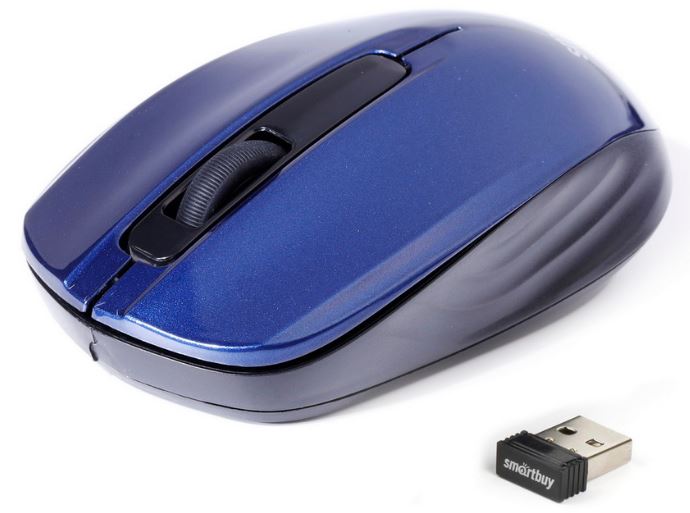

Мышь Wireless SmartBuy ONE 332 SBM-332AG-B синяя (1/60), ONE 332