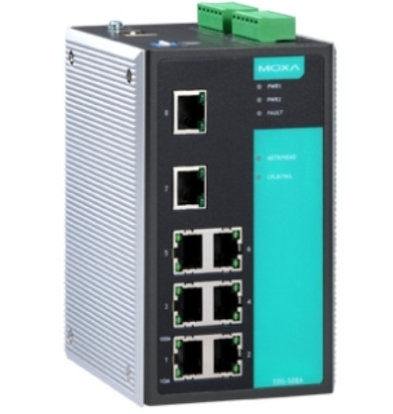 

Коммутатор управляемый MOXA EDS-508A-T 8x10/100 BaseTx ports, EDS-508A-T