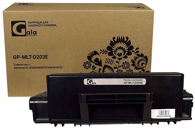 

Картридж GalaPrint GP_MLT-D203E_New chip для принтеров Samsung ProXpress SL-M3820/SL-M4070/SL-M4070FR/SL-M4072 (для аппаратов, выпущенных после 01.07., GP_MLT-D203E_New chip