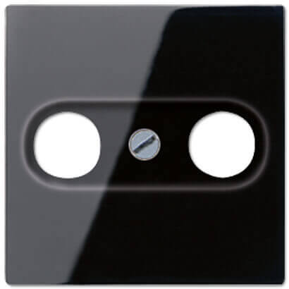 

Накладка Jung A561PLTVSW TV-FM розетки A 500 черная, A561PLTVSW