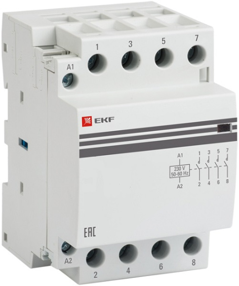 фото Контактор модульный EKF km-3-63-31 в Красноярске