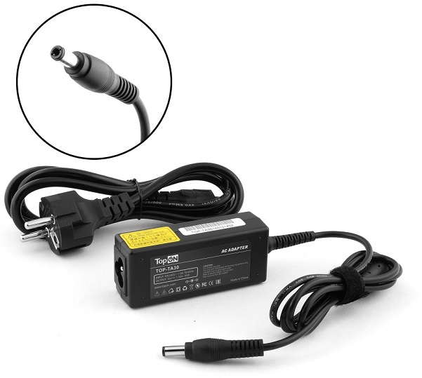 

Адаптер питания для ноутбука TopOn TOP-TA30 Toshiba N300, UX Series. 19V 1.58A (5.5x2.5 mm) 30W. PN: 57Y6413, PA3743A-1AC3, PA3743E-1AC3, TOP-TA30