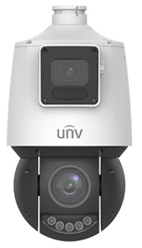 

Видеокамера IP UNIVIEW IPC94144SR-X25-F40C сдвоенная скоростная PTZ, 2 x 1/2.7", 4 x 4 Мп КМОП 30 к/с, ИК-подсветка до 30м (обзорная камера), IPC94144SR-X25-F40C