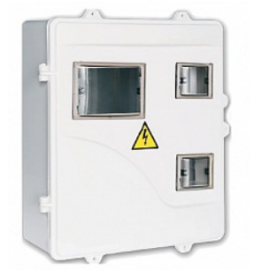 

Щит учета IEK MSP306-3-55 навесной ЩУРн-П 3/6 пластиковый IP55, MSP306-3-55