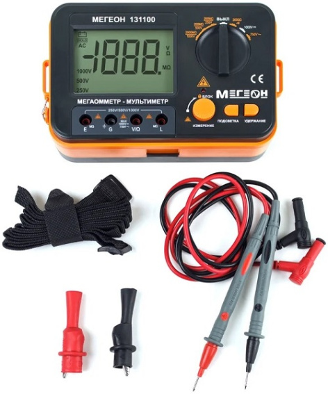 фото Измеритель сопротивления изоляции МЕГЕОН 131100 в Санкт-Петербургe