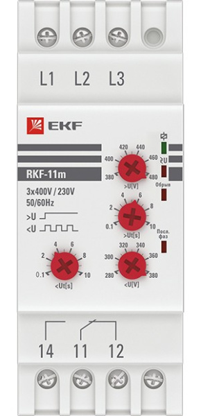 фото Реле контроля фаз EKF rkf-11m в Омске