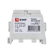 фото Клемма распределительная EKF ksr-2.25-2.16-grey