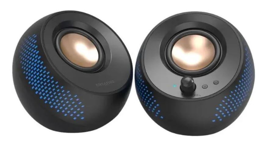 

Компьютерная акустика 2.0 Creative Pebble X 51MF1715AA000 черная 30Вт BT портативные (2064860), Pebble X