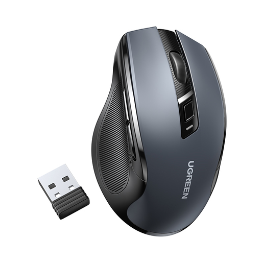 

Мышь Wireless UGREEN MU006 90855 2.4G, черный, MU006