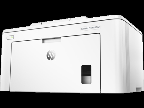 фото Принтер лазерный черно-белый HP LaserJet Pro M203dw