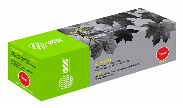 фото Картридж  Cactus CS-C054Y в Казани