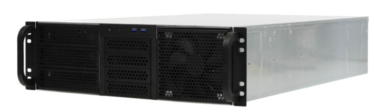 

Корпус серверный 3U Procase RE306-D3H8-A8-45 3x5.25+8HDD,черный,без блока питания(2U,2U-redundant),глубина 450мм,MB ATX 12"x9.6",8slot, RE306-D3H8-A8-45
