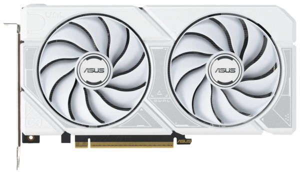 фото Видеокарта ASUS GeForce RTX 5060 TI DUAL WHITE OC (DUAL-RTX5060TI-O16G-WHITE) в Екатеринбурге