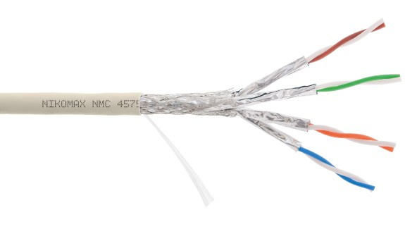 фото Кабель витая пара S/FTP 7A кат. 4 пары NikoMax NMC 4575L-IY в Перми