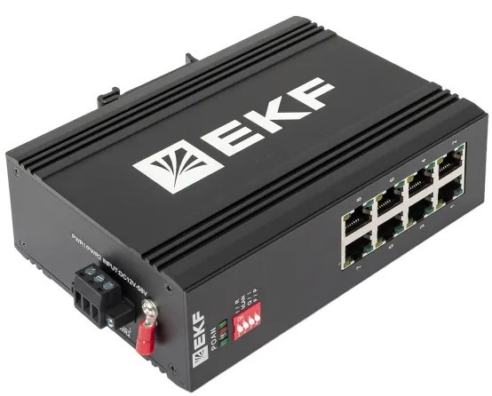 фото Коммутатор промышленный неуправляемый EKF TSX-U-8GTP в Казани