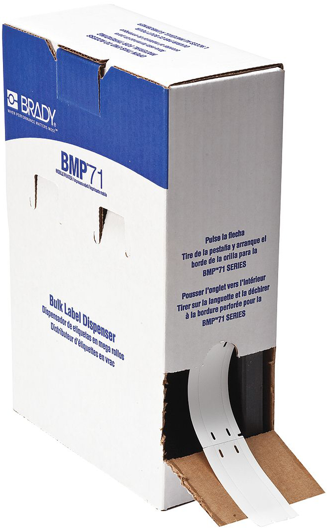 

Этикетки Brady BM71-12-109 brd114867 для TLS/HM BPTL-12-109 Бирки 19.05х76.2, BM71-12-109