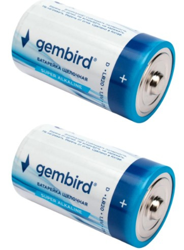 фото Батарейка Gembird GB-LR20-2F