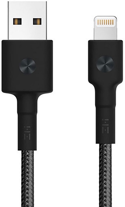 

Кабель USB ZMI AL881 (MFi certified 200cm PP braided Lightning cable) black, AL881