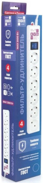 фото Сетевой фильтр Power Cube SPG6-А1 в Перми