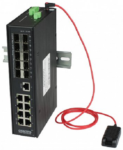 

Коммутатор OSNOVO SW-808010/ILS(port 90W,720W) промышленный управляемый (L2+) Ultra PoE Gigabit Ethernet на 8GE PoE + 10 GE SFP порта с функцией монит, SW-808010/ILS(port 90W,720W)