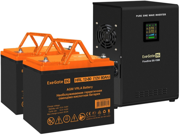 фото Комплект  Exegate FineSine SX-1500.LCD.AVR.2SH в Челябинске