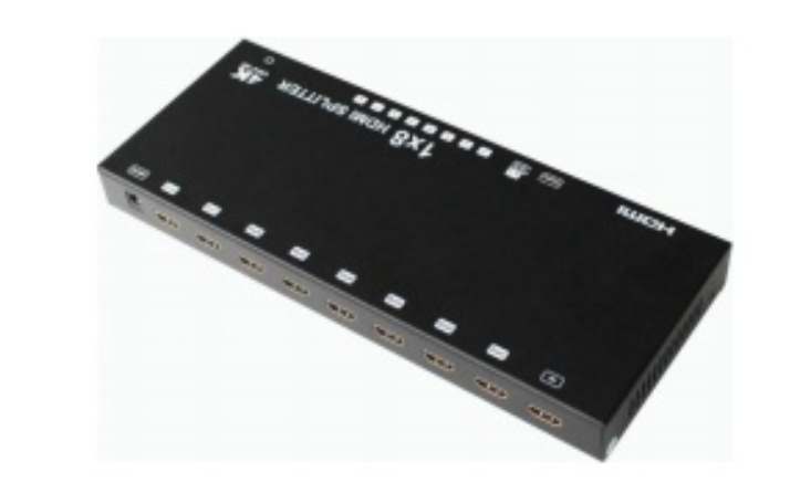 

Разветвитель OSNOVO D-Hi1081 сигнала HDMI: Вх.- HDMI(A)/Роз.2,1х5мм(DC5V). Вых.- HDMI(A)x8., 4K2K(30Гц), 3D/HDCP, до 10,2Гбит/с., БП DC5V(2А), D-Hi1081