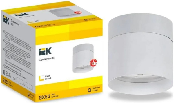 фото Светильник точечный IEK LT-UPB0-4014-GX53-1-K01 в Екатеринбурге