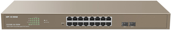 фото Коммутатор неуправляемый IP-Com G3318P-16-250W в Уфе
