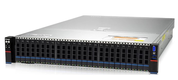Серверная платформа 2U Gooxi SL201-D25RE-G3 0.95.002.0174 2*LGA4189, C621A, 32*DDR4 (3200), 25*2.5 SATA/SAS, 2*2.5 rear SAS/SATA, 2*2.5 rear NVMe,