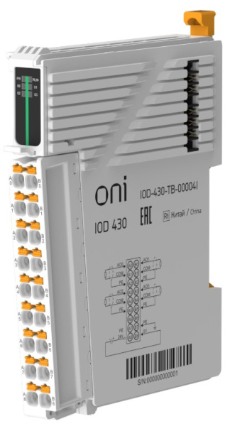 фото Модуль аналогового вывода ONI IOD-430-TB-00004I в Санкт-Петербургe