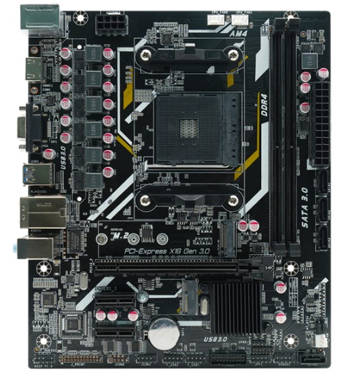 

Материнская плата mATX Afox A520D4-MA5-V2 (AMD AM4, A520, 2*DDR4 (3600), 4*SATA, 2*M.2, 2*PCIe, HDMI, 2*USB 2.0, 4*USB 3.0), A520D4-MA5-V2
