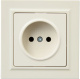фото Розетка без заземления в сборе IEK BR-R10-10-K10-F