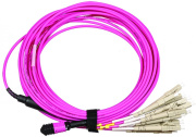 фото Кабель Lanmaster LAN-12M-12LC/OM4-1.0