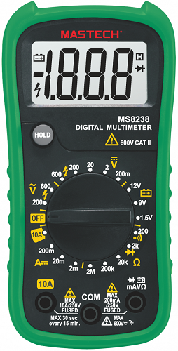 

Мультиметр Mastech 13-2026 Универсальный MS8238, 13-2026