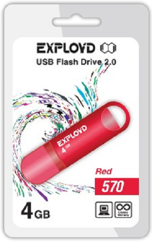 фото Накопитель USB 2.0 4GB Exployd 570 в Самаре
