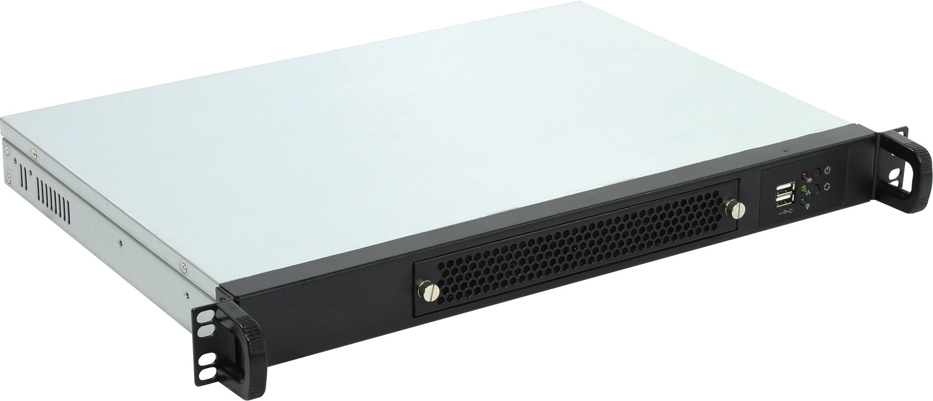 

Корпус серверный 1U Procase UM130-B-0 черный, без блока питания, глубина 300мм, MB 9.6"x9.6", UM130-B-0